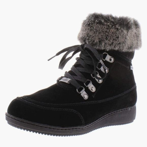 Khombu Shoes - Khombu Farros Suede Cold Weather Winter Boots Black -9